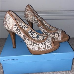 Antonio Melani lace heels